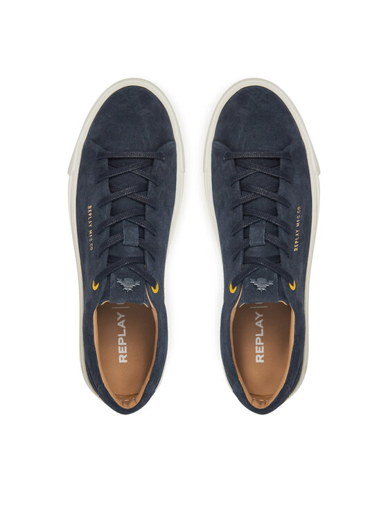 REPLAY REPLAY Sneakersy GMZ6U .000.C0001L Granatowy