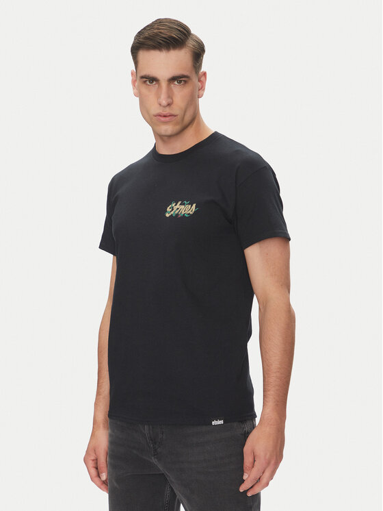 Etnies Etnies T-Shirt Rose Arrow 4130004131 Czarny Regular Fit