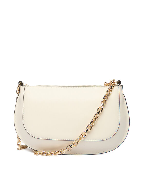 Tommy Hilfiger Tommy Hilfiger Geantă Th Glam Mini Chain Crossover AW0AW18142 Écru