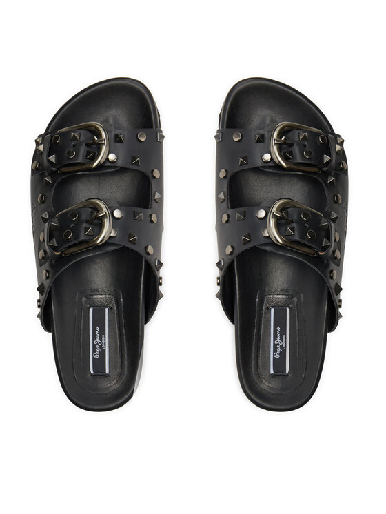 Pepe Jeans Pepe Jeans Pantoletten Oban Rock PLS80001 Schwarz