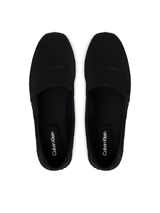 Calvin Klein Calvin Klein Espadrilky Espadrille Webbing Cv HM0HM02075 Černá