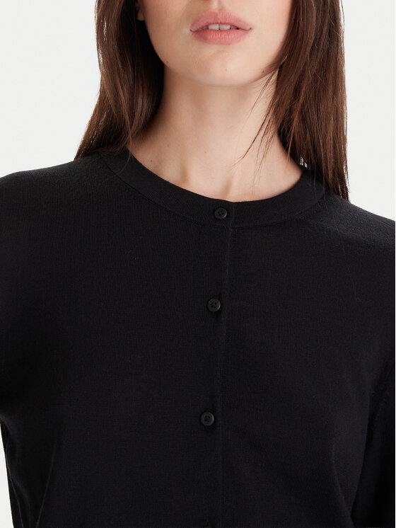 Calvin Klein Calvin Klein Cardigan LV044D323G Negru Slim Fit