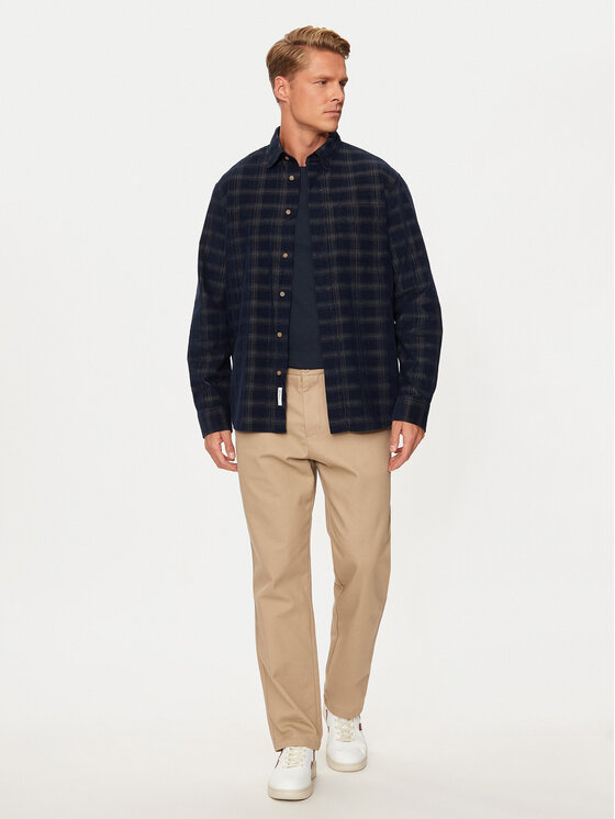 Selected Homme Selected Homme Košulja 16094856 Tamnoplava Relaxed Fit