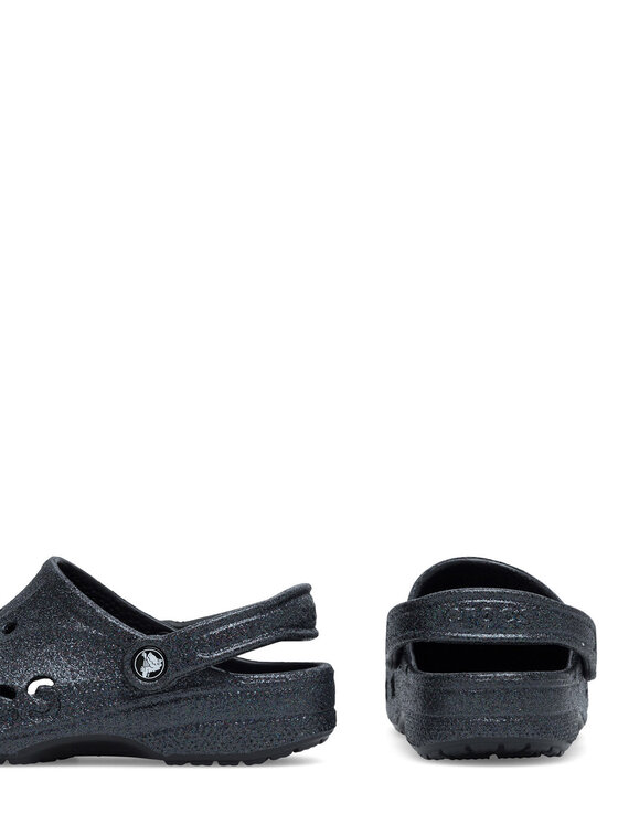 Crocs Crocs Παντόφλες BAYA GLITTER CLOG 205925-001 Μαύρο