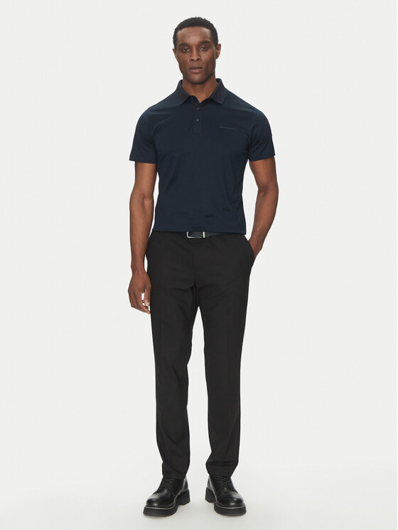 KARL LAGERFELD KARL LAGERFELD Polo 745001 552200 Tamnoplava Slim Fit