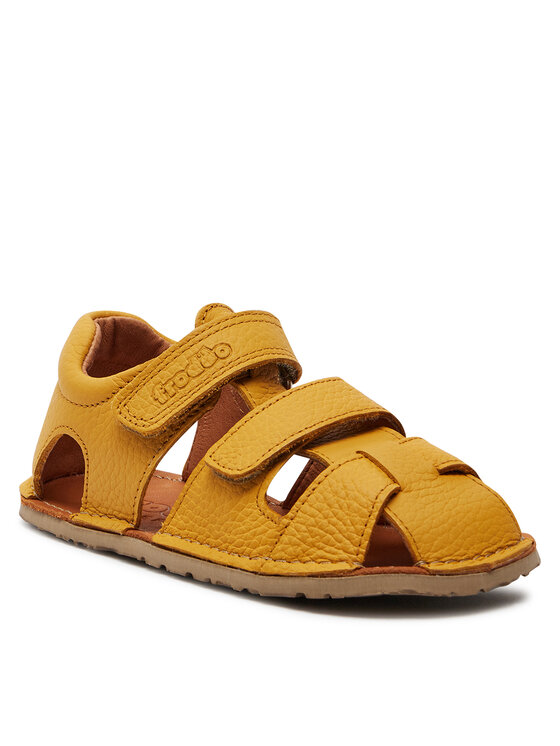 Froddo Froddo Sandały Barefoot Flexy Avi G3150263-5 S Żółty