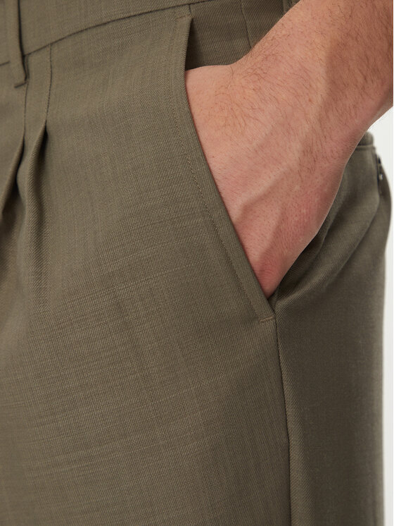 AMI PARIS AMI PARIS Παντελόνι chino HTR111.WV0066 Γκρι Regular Fit