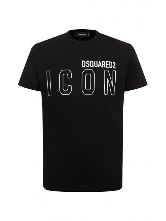 Dsquared2 Dsquared2 T-Shirt S79GC0063 S23009 980 Černá Regular Fit