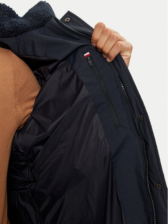 Tommy Hilfiger Tommy Hilfiger Télikabát Rockie MW0MW36593 Sötétkék Regular Fit