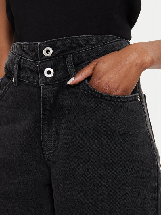 Karl Lagerfeld Jeans Karl Lagerfeld Jeans Джинси 245J1104 Чорний Tapered Fit