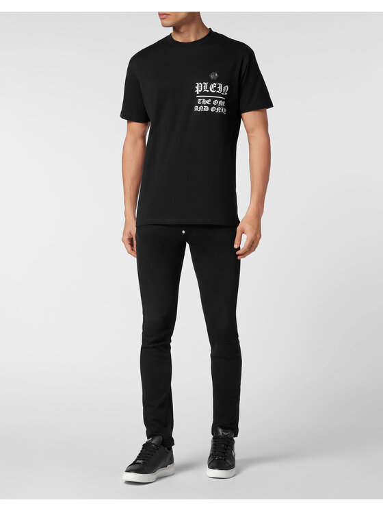 PHILIPP PLEIN PHILIPP PLEIN T-Shirt 14937 Czarny Regular Fit