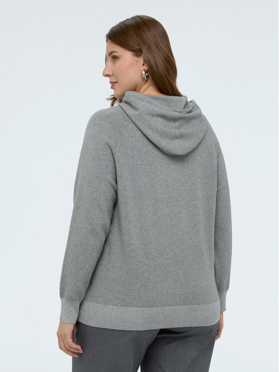 Fiorella Rubino Fiorella Rubino Sweter M099L008373N013 Szary A-Line Fit