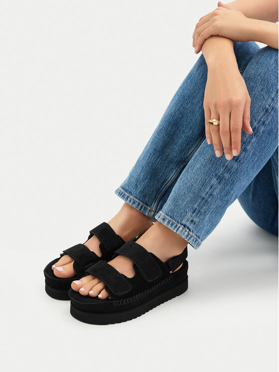 Badura Badura Sandali C-ALEXIA-ABA-C001 Nero