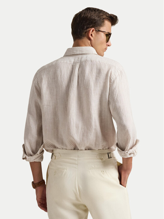Polo Ralph Lauren Polo Ralph Lauren Camicia 710B15594006 Beige Regular Fit