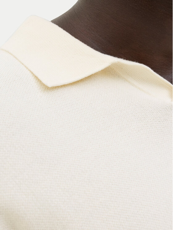 Jack & Jones Jack & Jones Polo Norrebro 12297926 Εκρού Relaxed Fit