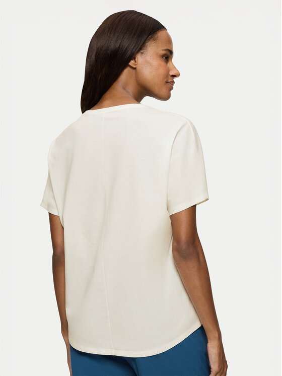 Triumph Triumph Μπλούζα πιτζάμας Mix & Match 10218281 Μπεζ Relaxed Fit