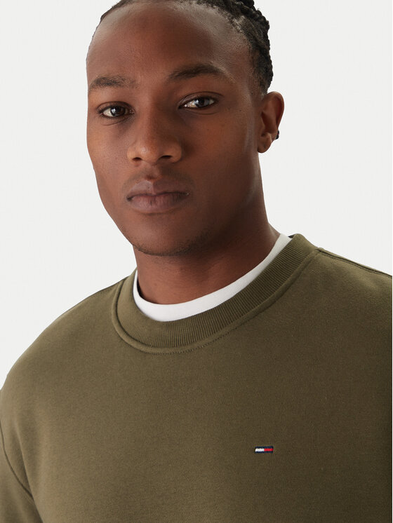 Tommy Jeans Tommy Jeans Džemperis DM0DM20741 Žalia Regular Fit