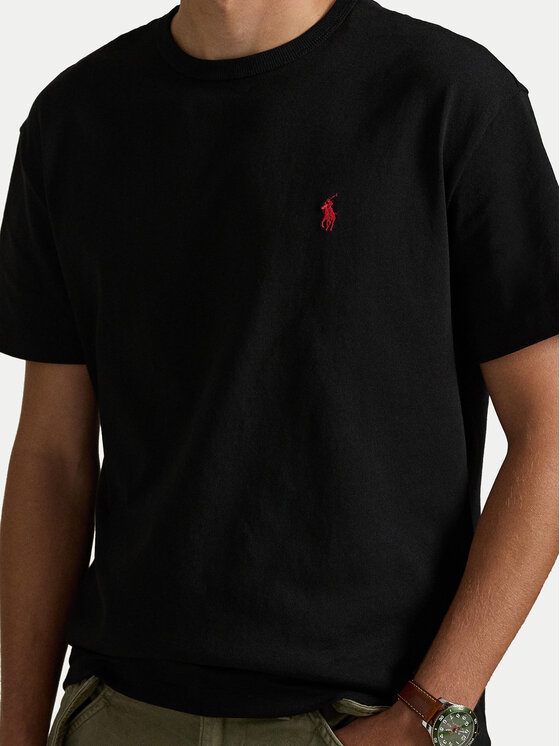 Polo Ralph Lauren Polo Ralph Lauren T-Shirt Classics 710811284001 Μαύρο Regular Fit