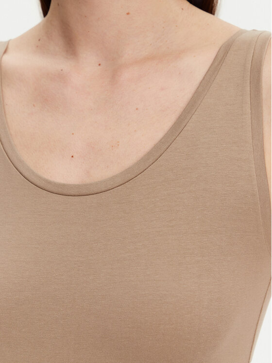 Marc O'Polo Marc O'Polo Top 503 2001 50001 Beige Slim Fit