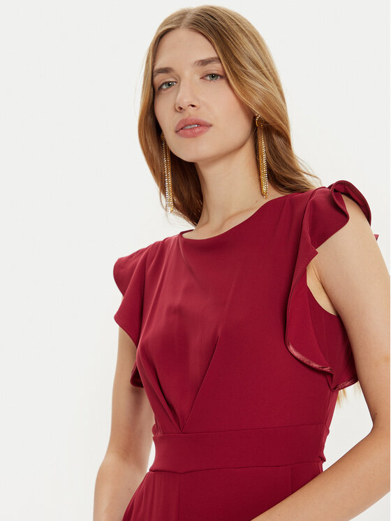 Rinascimento Rinascimento Jumpsuit CFC0119758003 Dunkelrot Regular Fit
