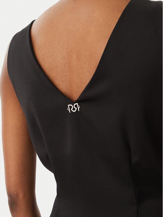 Rinascimento Rinascimento Коктейльна сукня CFC0122928003 Чорний Regular Fit