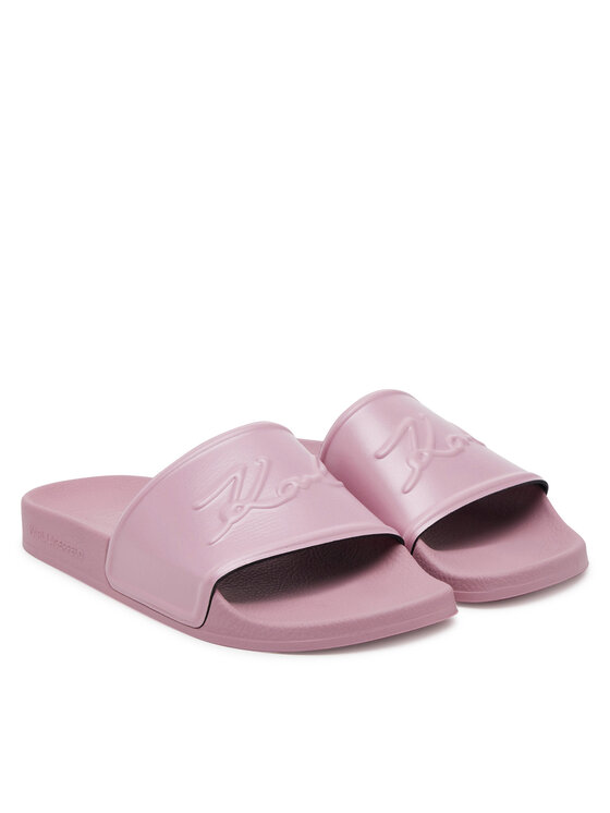 KARL LAGERFELD KARL LAGERFELD Παντόφλες Kondo 2.0 KL80910 Ροζ