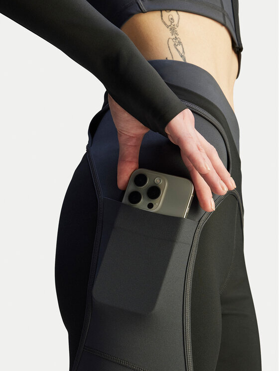 adidas by Stella McCartney adidas by Stella McCartney Leggings Two-tone JM0302 Schwarz Slim Fit