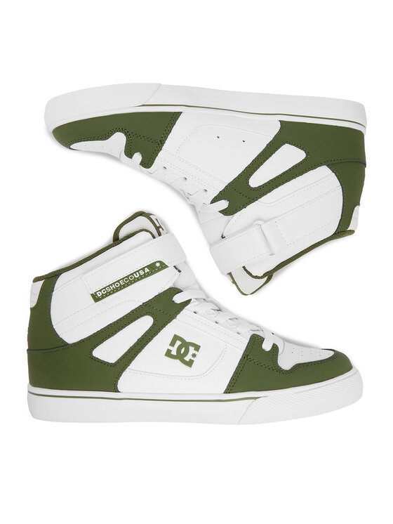 DC Shoes DC Shoes Sneakersy EO-PURE HI TOP EV BOYS DC01795301 Biały