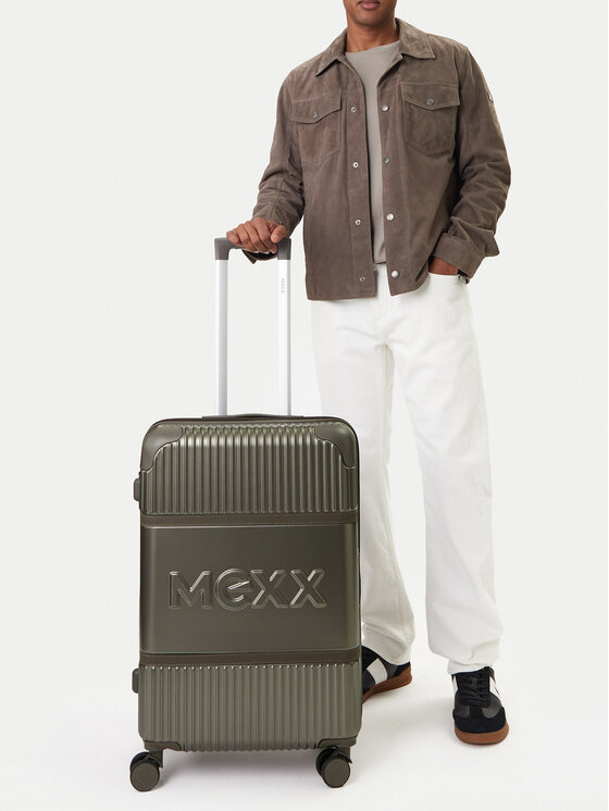 MEXX Valiză medie CEO-MEXX-037-M-SILVER Argintiu