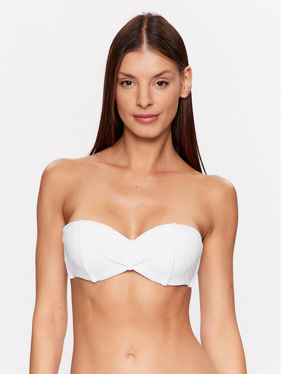 Guess Guess Bikini pezzo sopra E3GJ00 MC043 Bianco