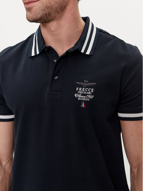 Aeronautica Militare Aeronautica Militare Polo 241PO1758P191 Tamnoplava Regular Fit