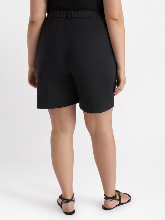 Fiorella Rubino Fiorella Rubino Spodnie materiałowe P086L002230N033 Czarny Regular Fit