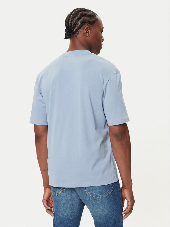 HUGO HUGO Tricou Nalax 50543493 Albastru celest Regular Fit