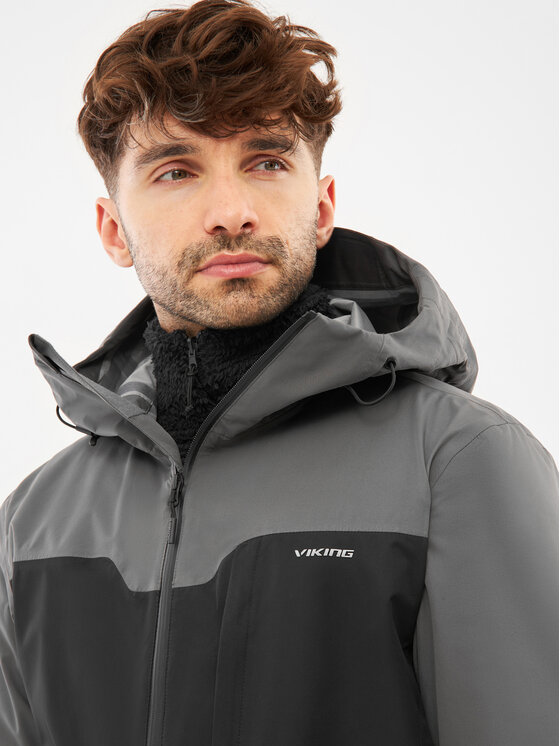 Viking Viking Kurtka softshell Ravelo 3w1 Szary Regular Fit