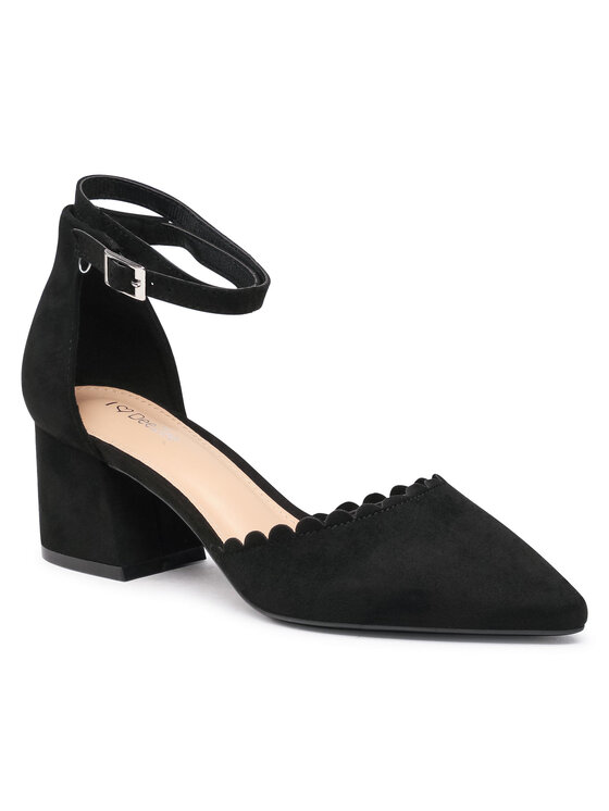 Scarpe basse DF-82574-4 Nero