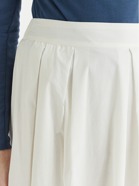 ONLY ONLY Spódnica trapezowa Maila 15369555 Biały Regular Fit