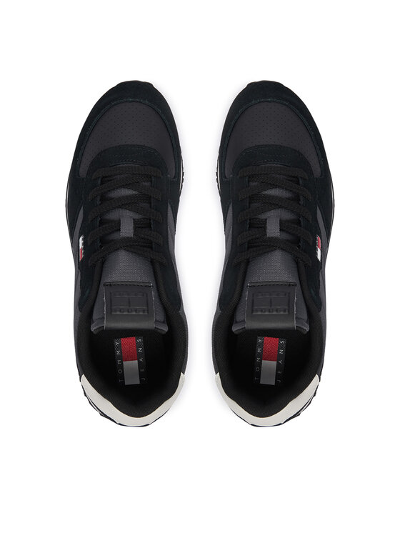 Tommy Jeans Tommy Jeans Αθλητικά Tj Runner Flag Mix EM0EM01774 Μαύρο