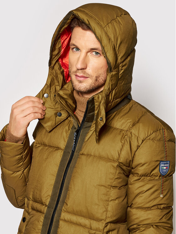 Dolomite Dolomite Kurtka puchowa 76 Fitzroy 285504-1374 Brązowy Regular Fit
