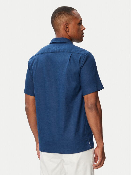 Tommy Hilfiger Tommy Hilfiger Hemd MW0MW43090 Blau Regular Fit