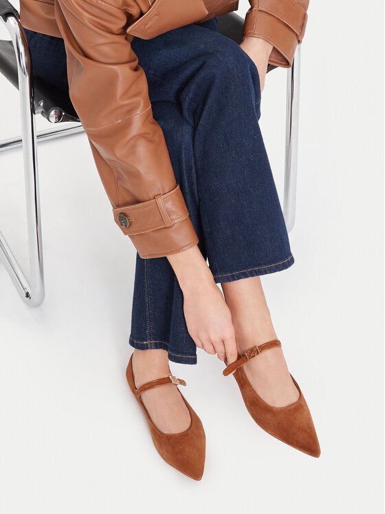 MEXX Балеринки EO-WS1314-01 Светлокафяв