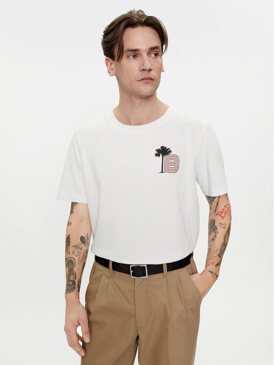 Baldessarini Baldessarini T-Shirt B4 20075/000/5199 Λευκό Regular Fit
