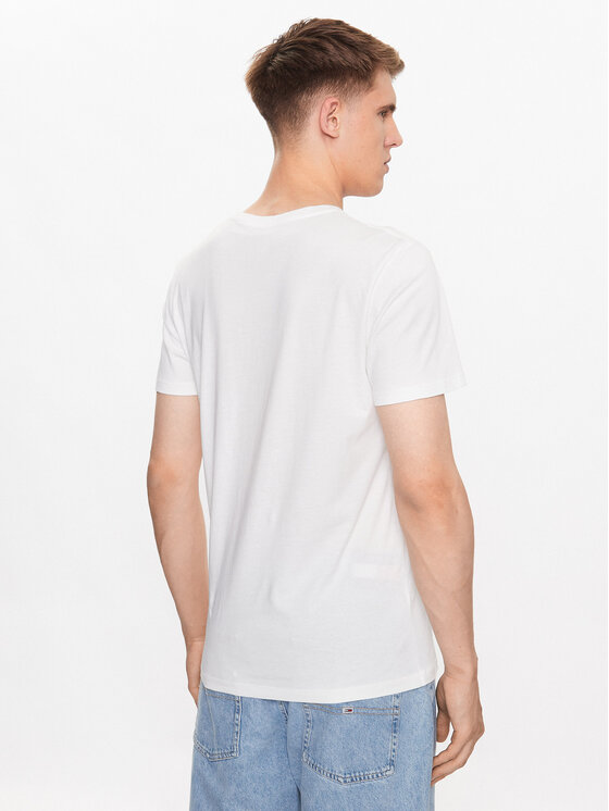 Jack&Jones Jack&Jones Majica Summer 12222921 Bela Regular Fit