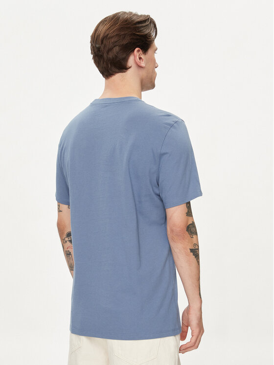 Gap Gap Tričko 856659-02 Modrá Regular Fit