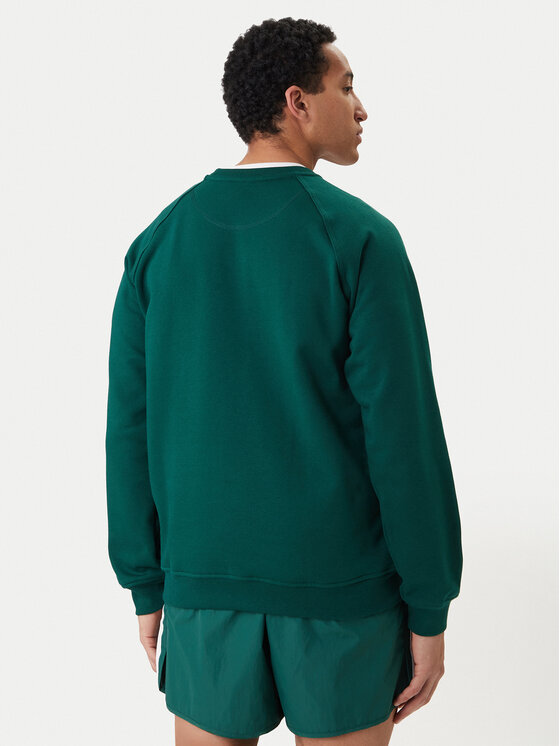 adidas adidas Bluză Trefoil Essentials KD1319 Verde Regular Fit