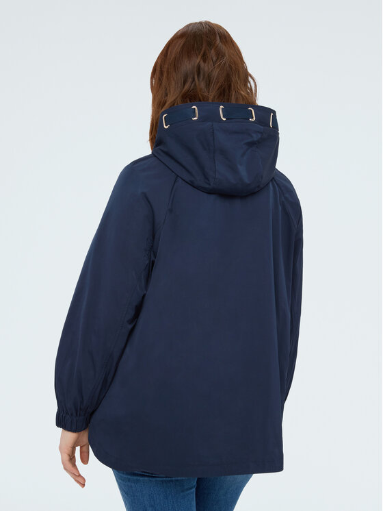 Fiorella Rubino Fiorella Rubino Cappotto invernale F063T001502N034 Blu A-Line Fit