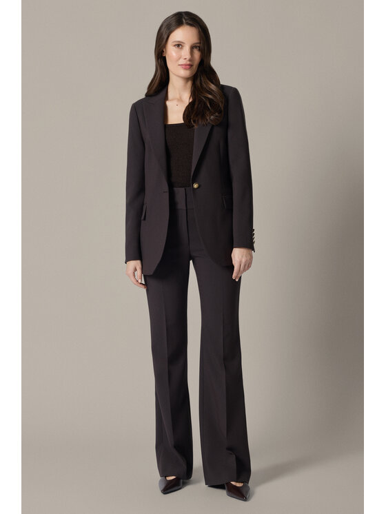 Lancerto Lancerto Spodnie materiałowe Bormio SP073225000018 Brązowy Regular Fit