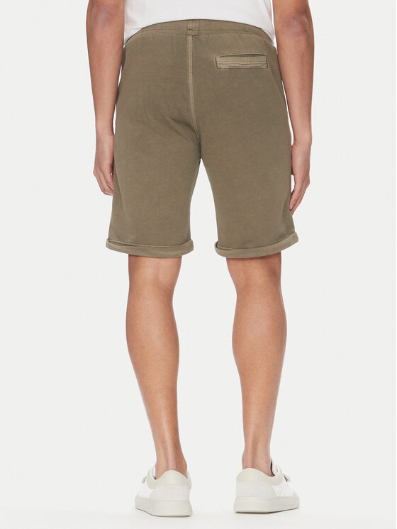 Aeronautica Militare Aeronautica Militare Szorty sportowe 251BF016F583 Khaki Regular Fit