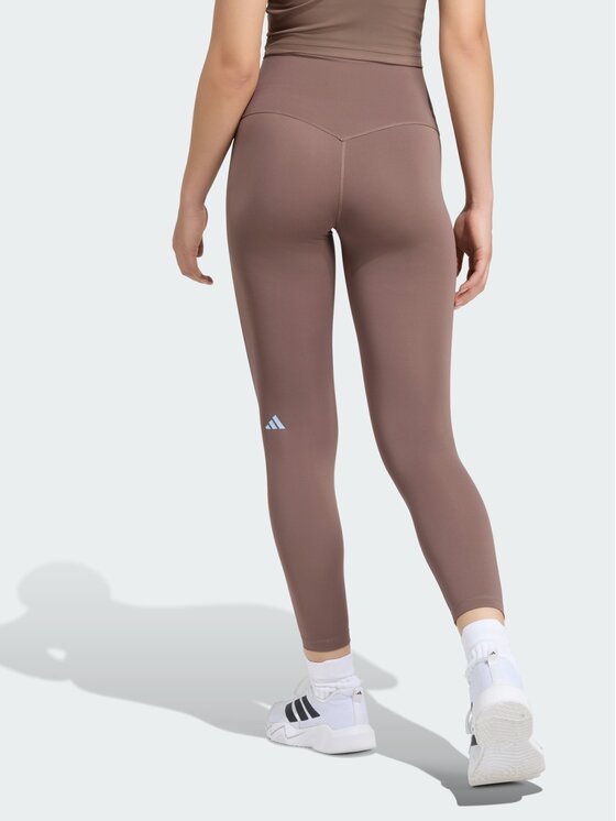 adidas adidas Legginsy 158041 Brązowy Fitted Fit