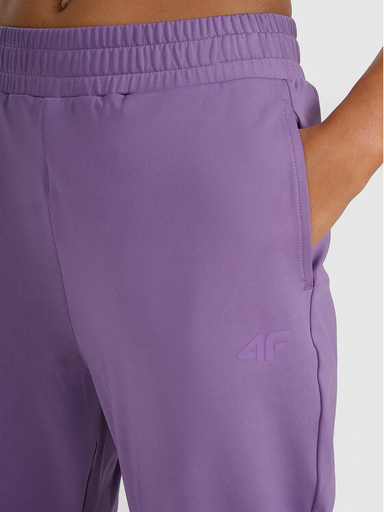 4F 4F Spodnie dresowe MULTI ACTIVE Różowy ciemny Regular Fit