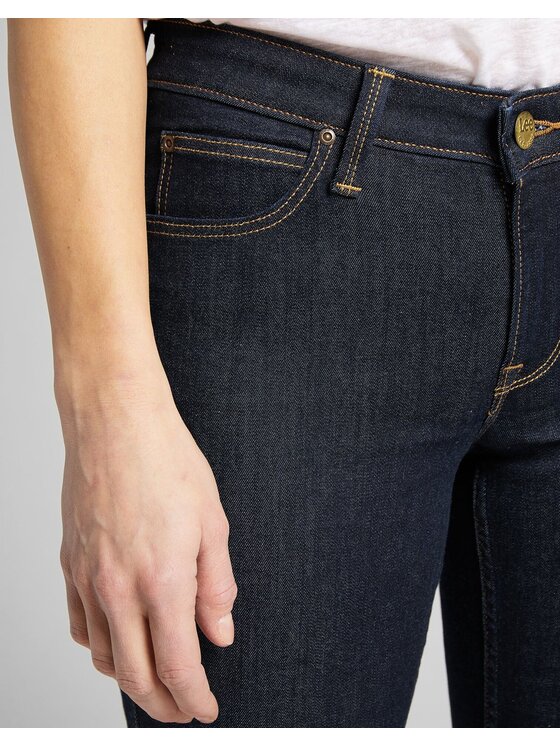 Lee Lee Jeansy SCARLETT Niebieski Skinny Fit